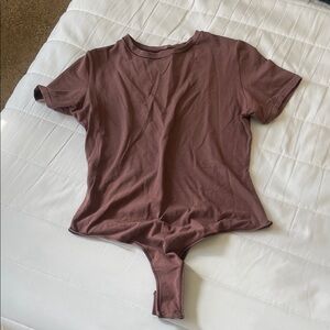 SKIMS Brown Bodysuit